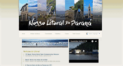 Desktop Screenshot of nossolitoraldoparana.com